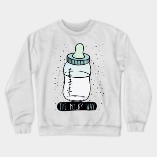 the milky way Crewneck Sweatshirt